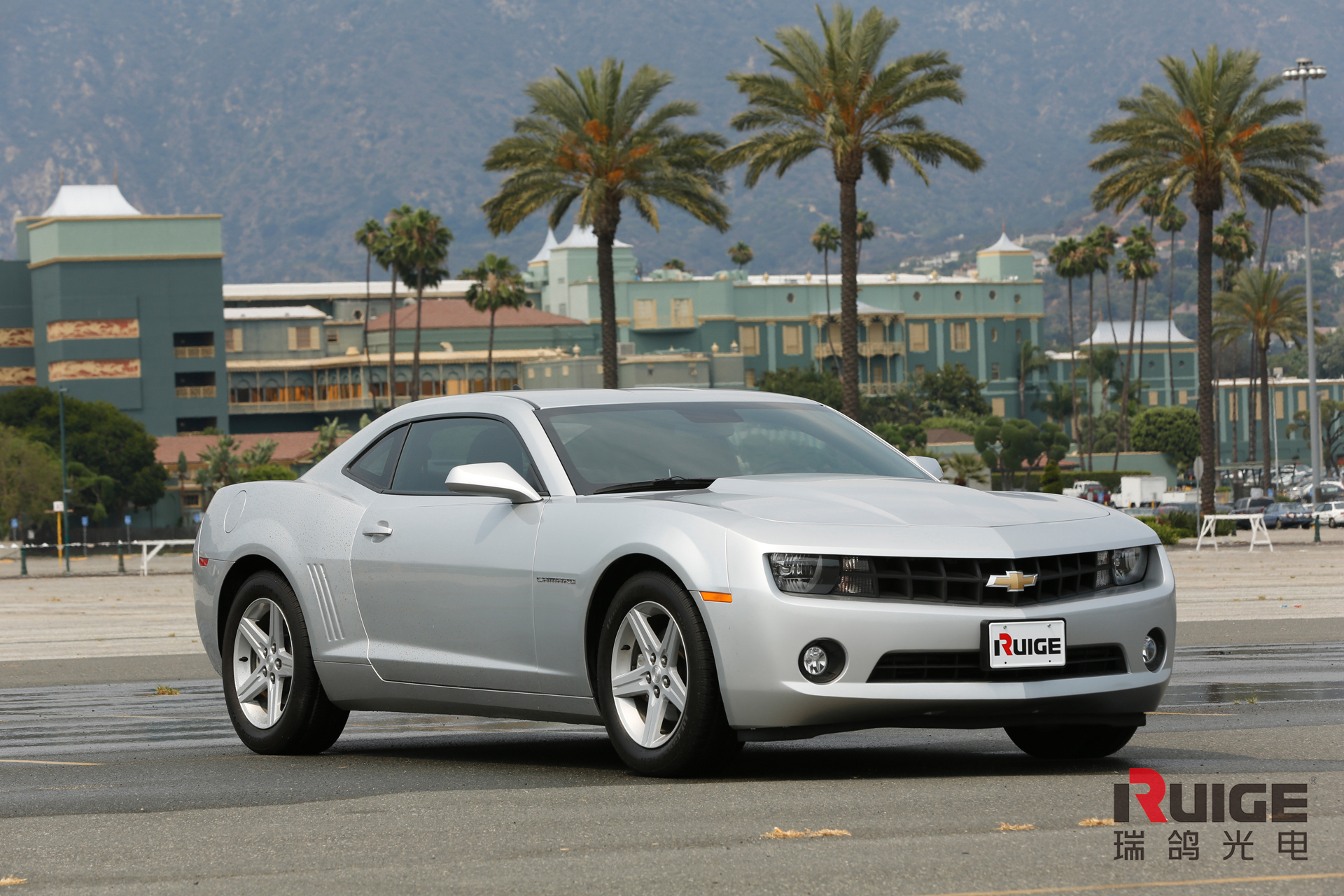 瑞鸽在好莱坞当制片人，箱载监视器广告拍摄花絮之一